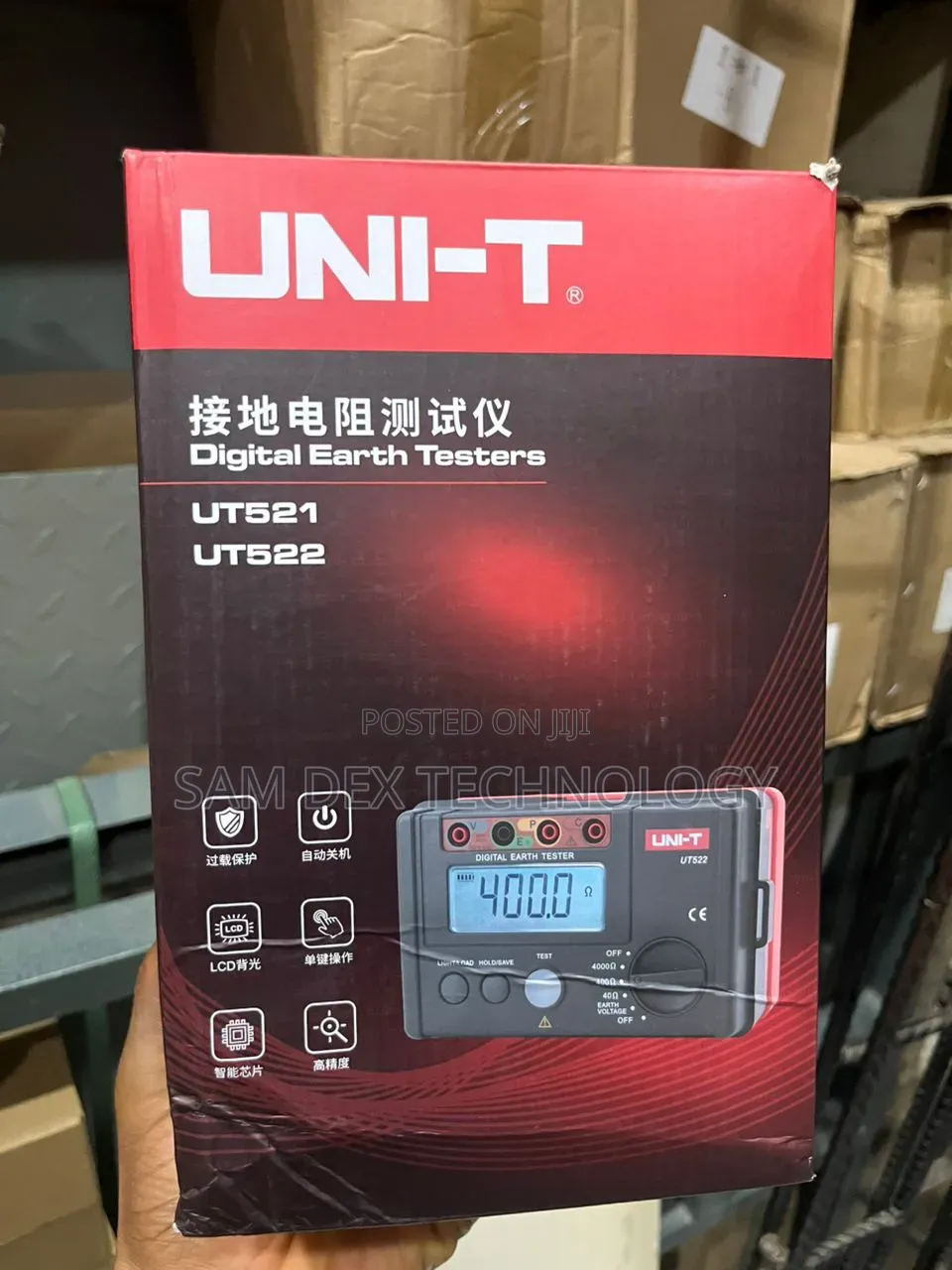Uni-T Ut521 Digital Earth Tester