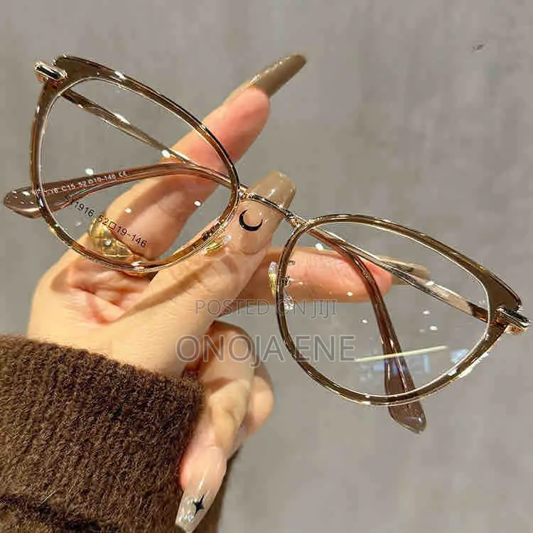 Ultra-Light Plain Artifact Glasses Frame