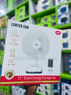 Itel Rechargeable and Solar Fan