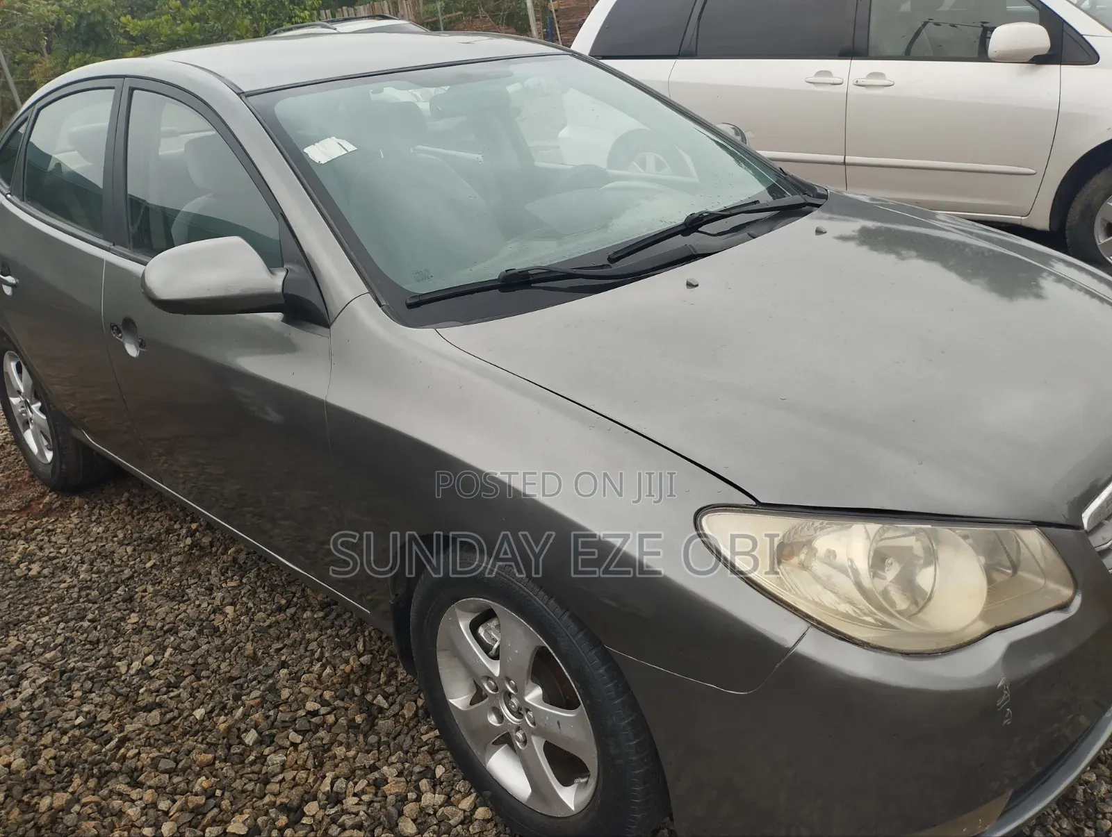 Hyundai Elantra 2008 Gray