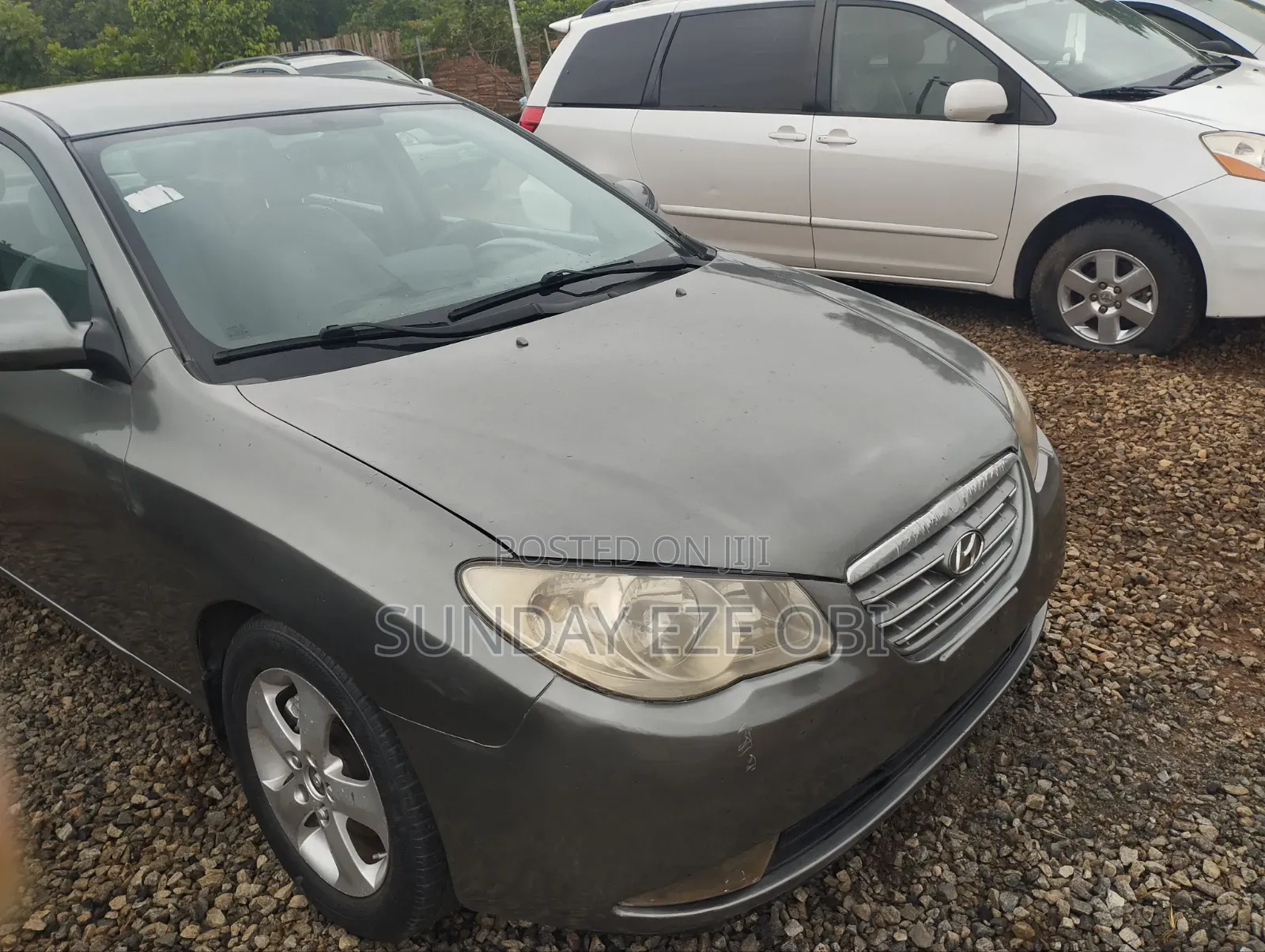 Hyundai Elantra 2008 Gray