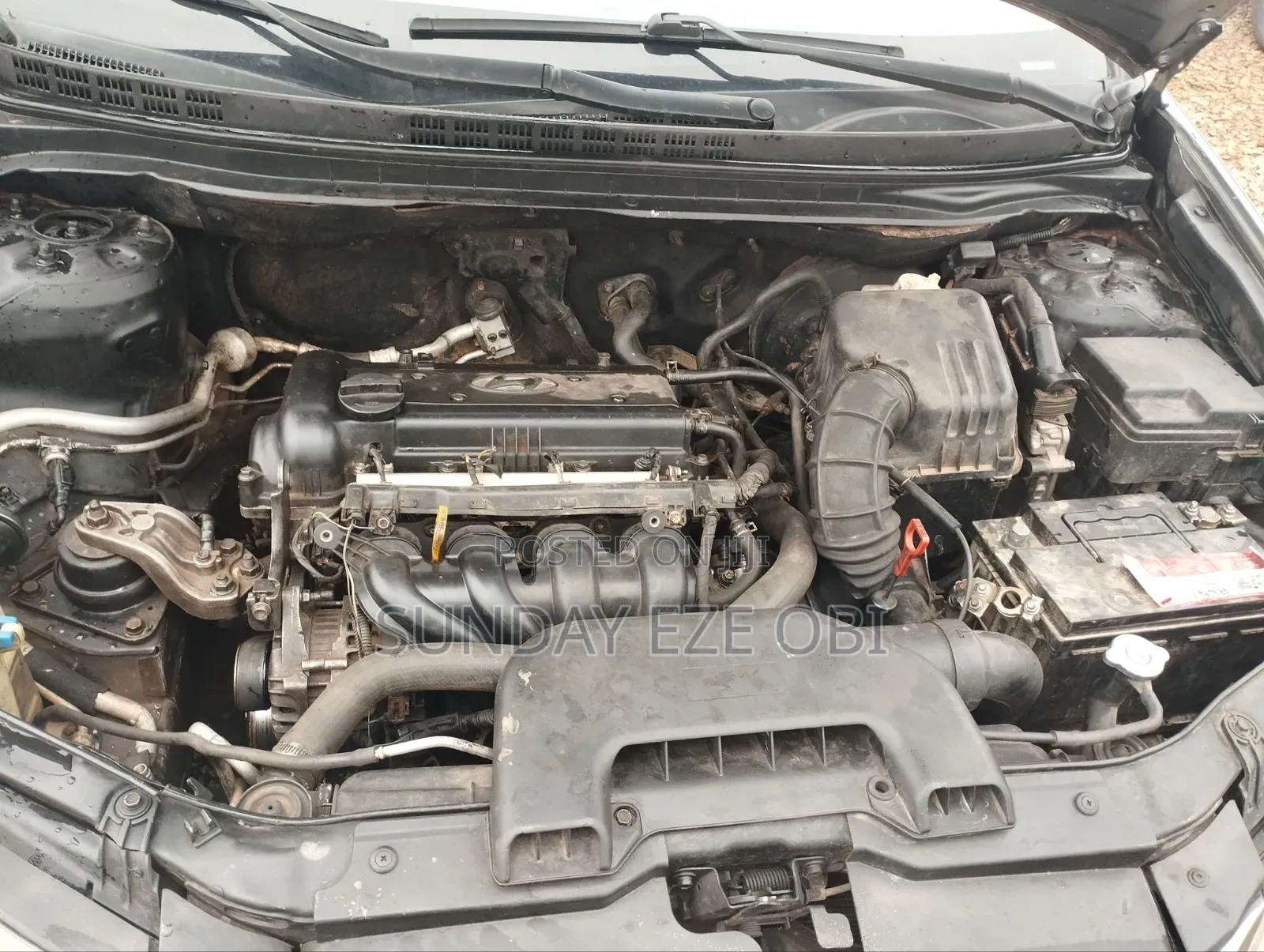 Hyundai Elantra 2008 Gray