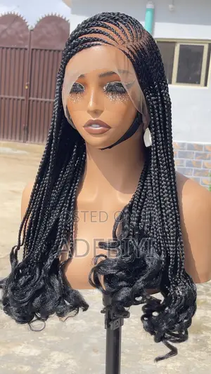 Side Part Braided Wig