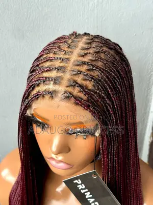 Ready-to-Wear French Curl Braided Wig, Brand New