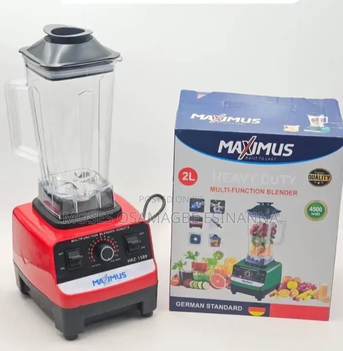 2in 1 Heavy Duty Blender