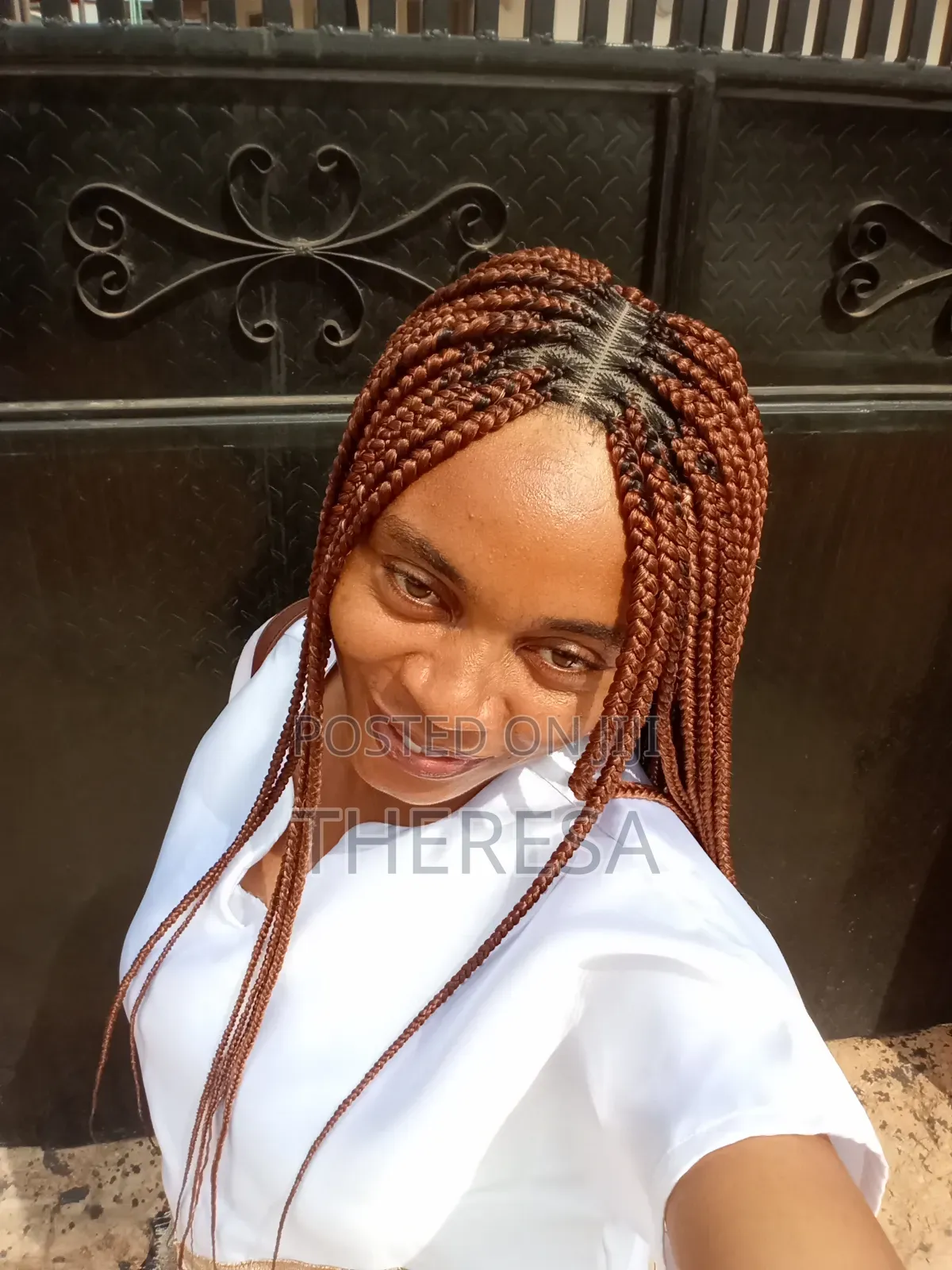 Brown Braids Wig