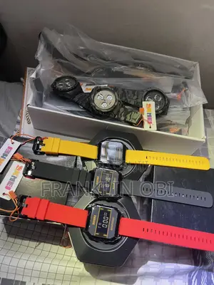 Watch  Water Resistance Quality Rubber Steel