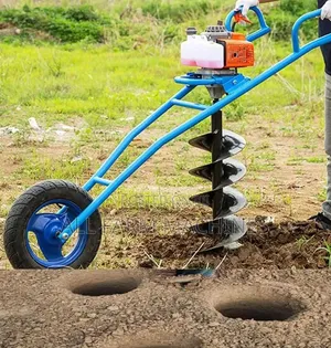 Wheel Earth Auger Machine