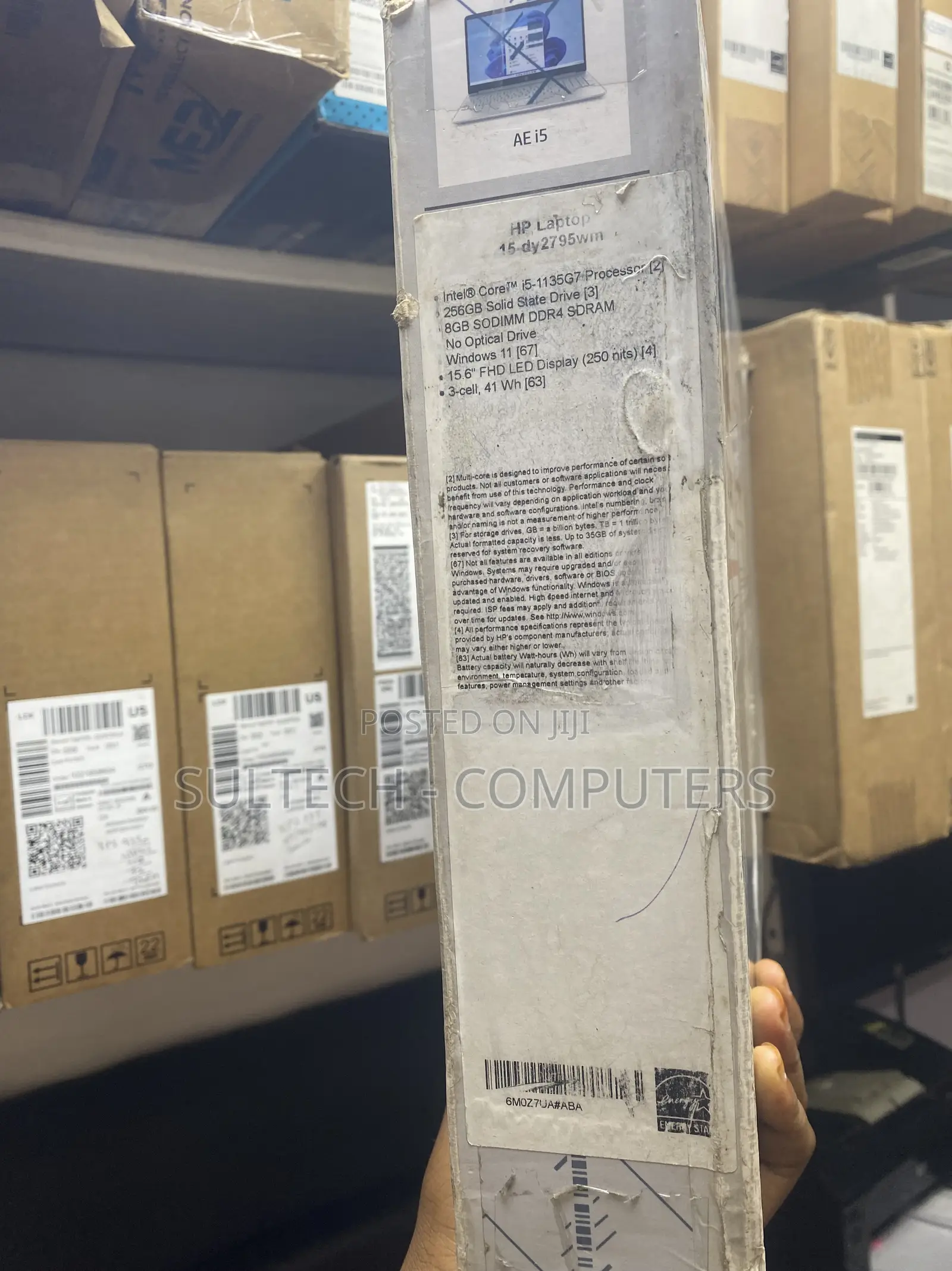 New Laptop HP 15 8GB Intel Core i5 SSD 256GB