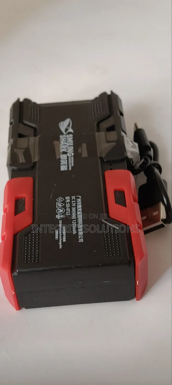 Power Bank With Flat Led Flashlight
