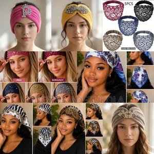 Elegant Fashion Headscarves For Ladies – Multiple Designs Available