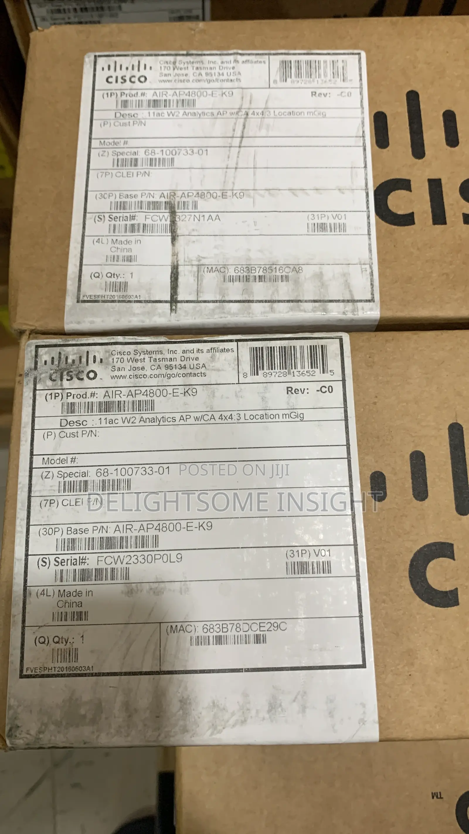 Brand New Cisco Air-Ap4800-E- Wireless Access Point