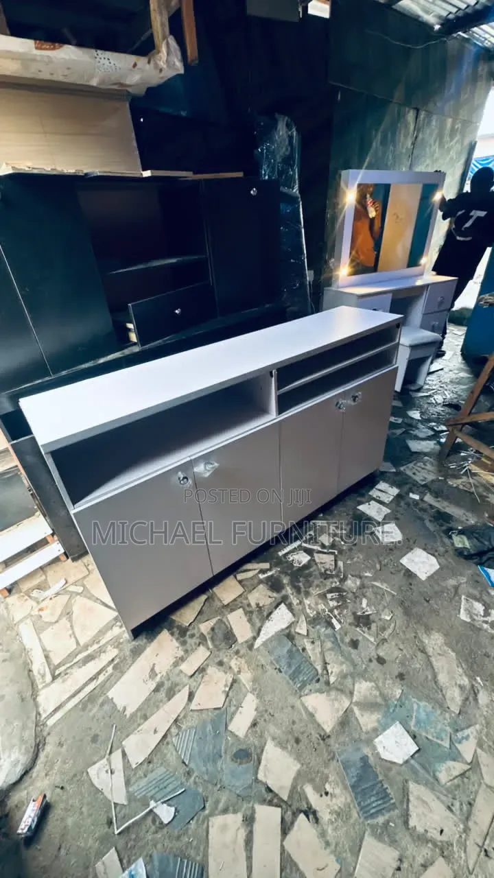 Pure White 3(Three) by 5ft Kitchen Cabinet