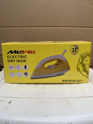 Mewe Dry Pressing Iron 1000 Watts
