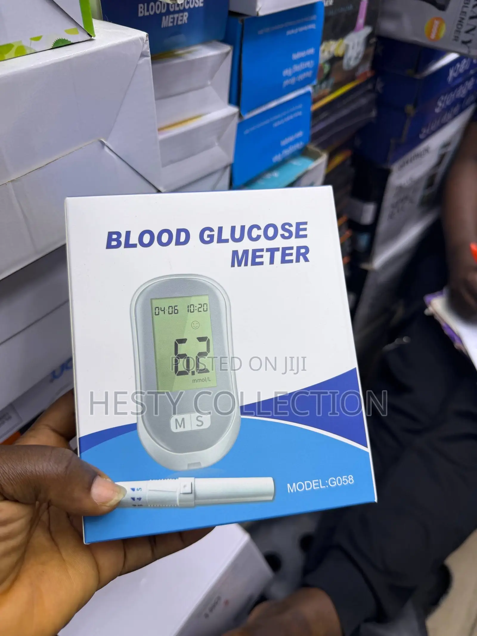 Blood Glucose Meter Sugar Level Machine Glucometer