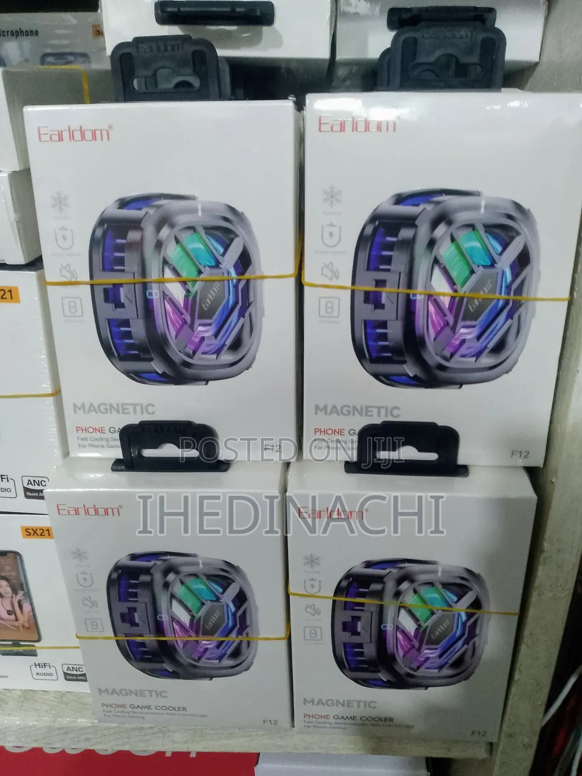 Magnetic Phone Cooler With Ice Cooling