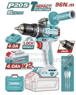 Total 20v Compact Brushless Impact Drill 96nm
