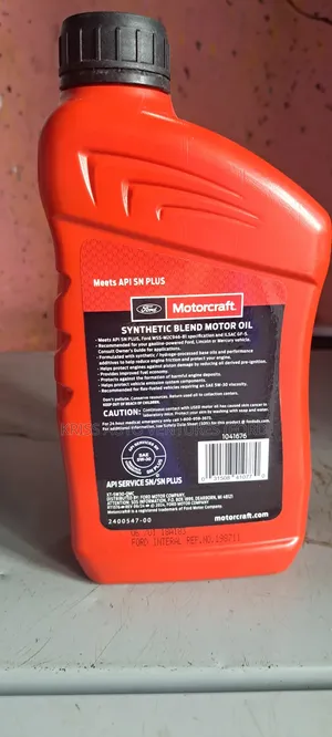 1litre Synthetic Blend Motor Oil