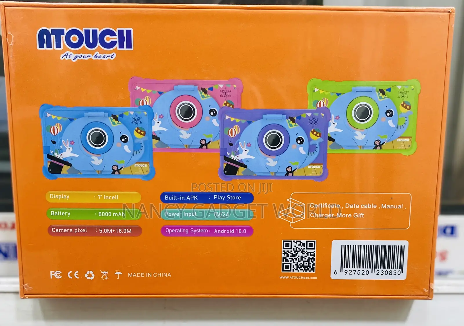 New Atouch Q42 Lite 256 GB Blue