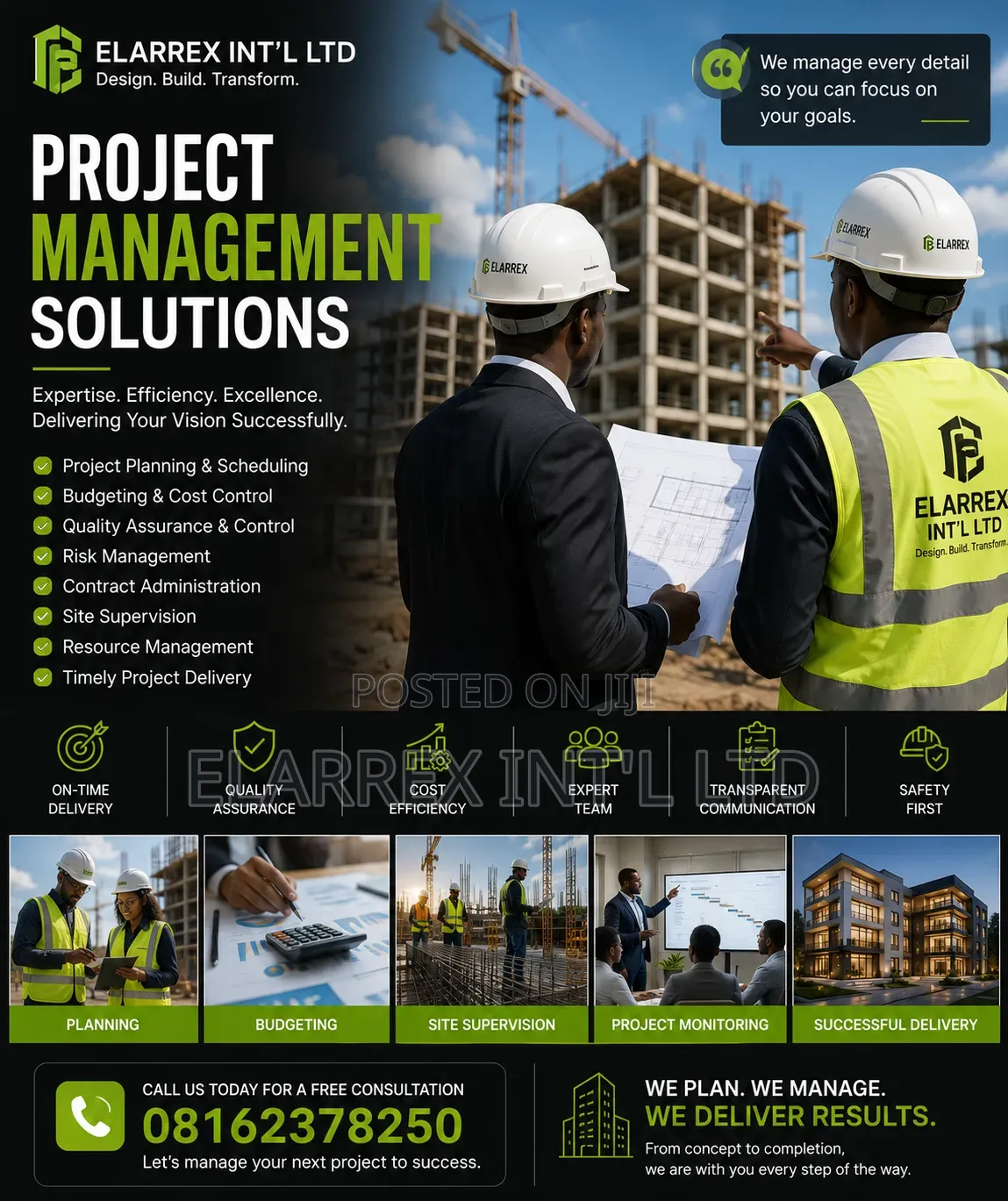 Project Management, Save Time, Money Avoid Construction Errors