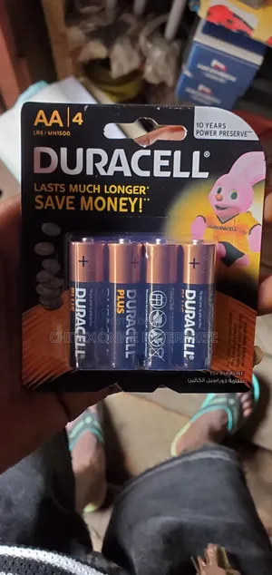 Duracell Aa Alkaline Batteries - 4 Pack