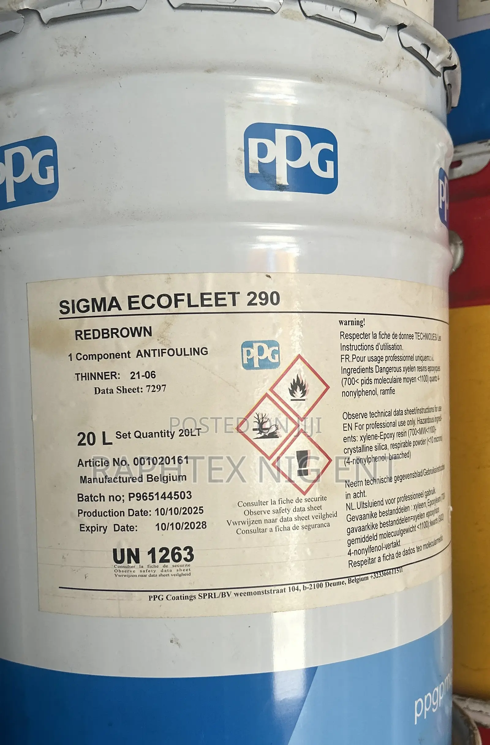 Sigma Ecofleet 290 Redbrown