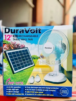 Duravolt Rechargeable Fan
