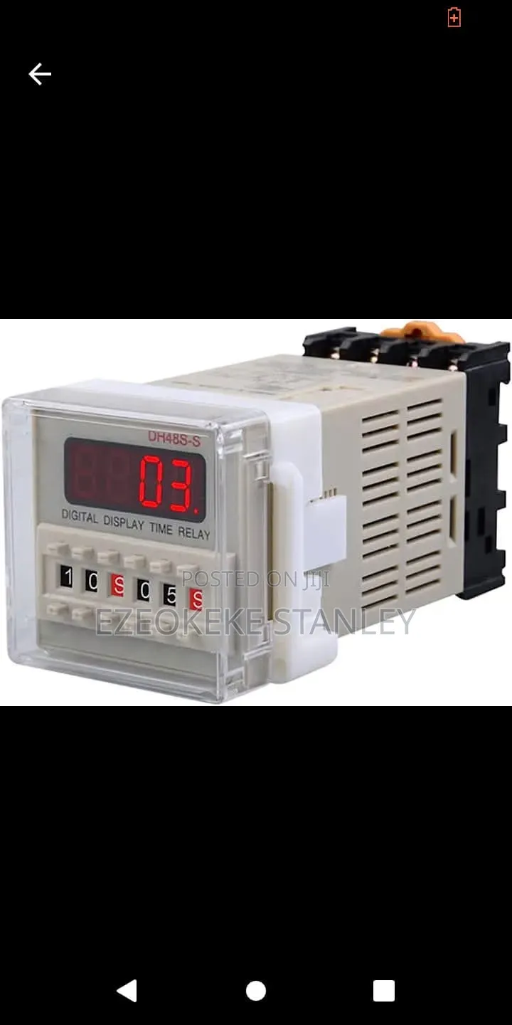 Omron Digital Timer Dh48s-S