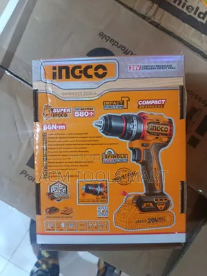 Ingco Cidli206681 Compact Brushless Cordless Impact Drill 20v