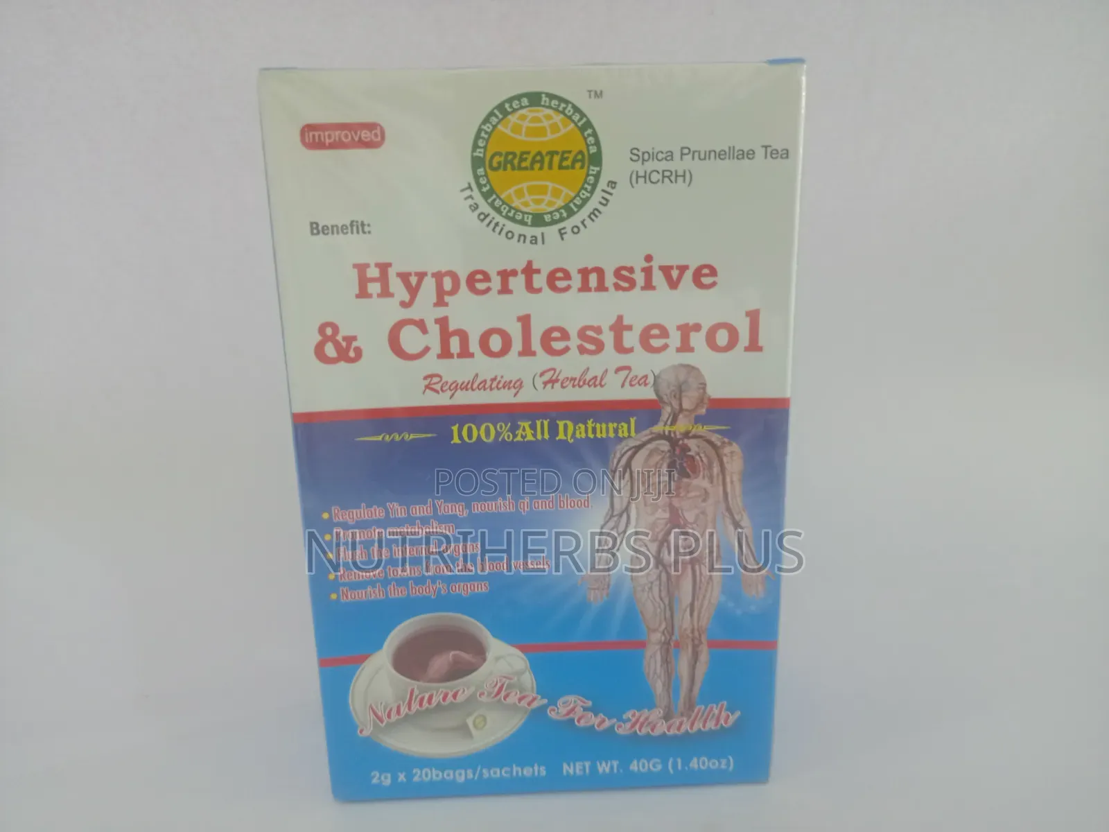 Greatea Hypertensive Cholesterol Regulating Herbal Tea: Very Effective