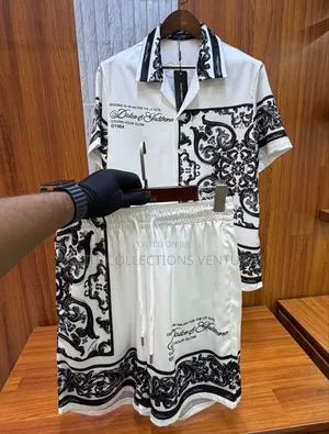 Luxury Update D G Majolica-Print Hawaii Double Piqué Two
