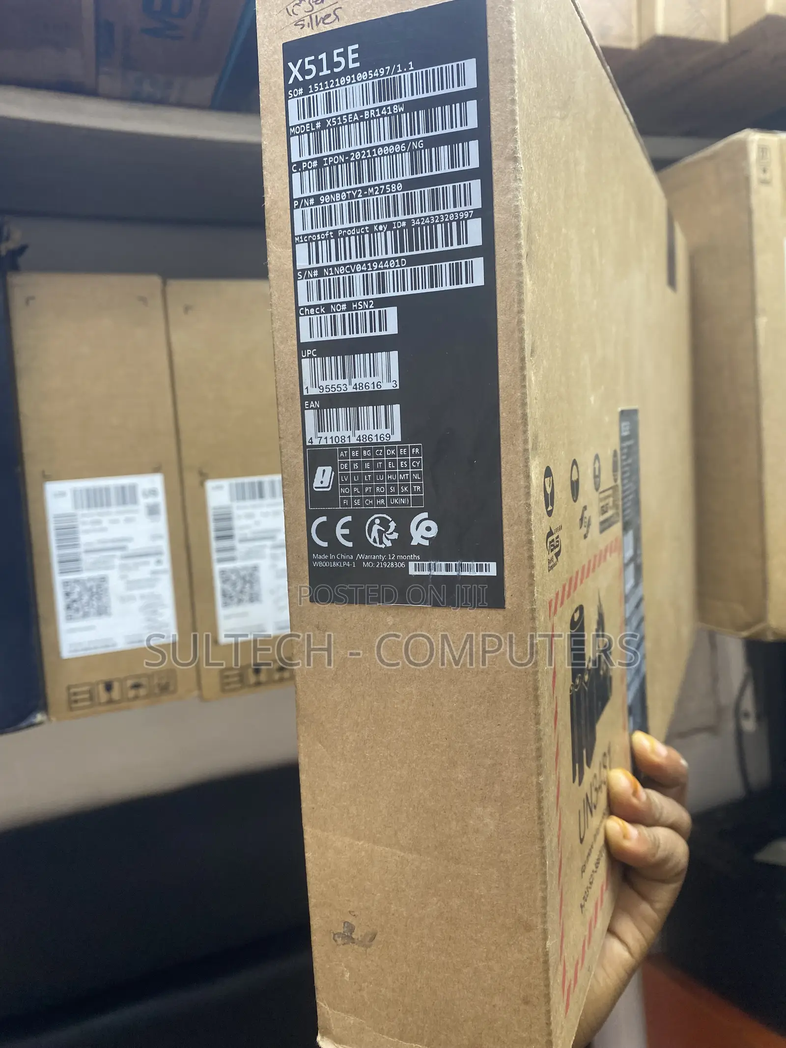 New Laptop Asus 8GB Intel Core i3 SSD 256GB