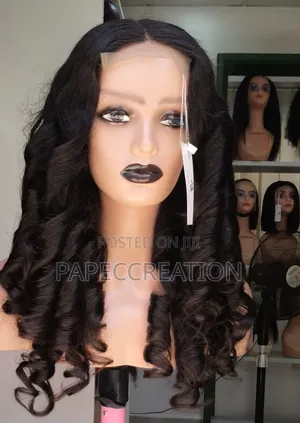 Bounce Wave Closure Curl Human Hair Wig