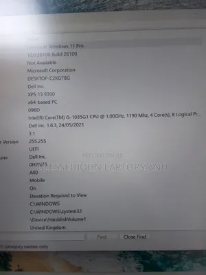 Laptop Dell XPS 13 8GB Intel Core i5 SSD 256GB