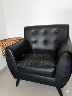 Single Seater Leather Sofa
