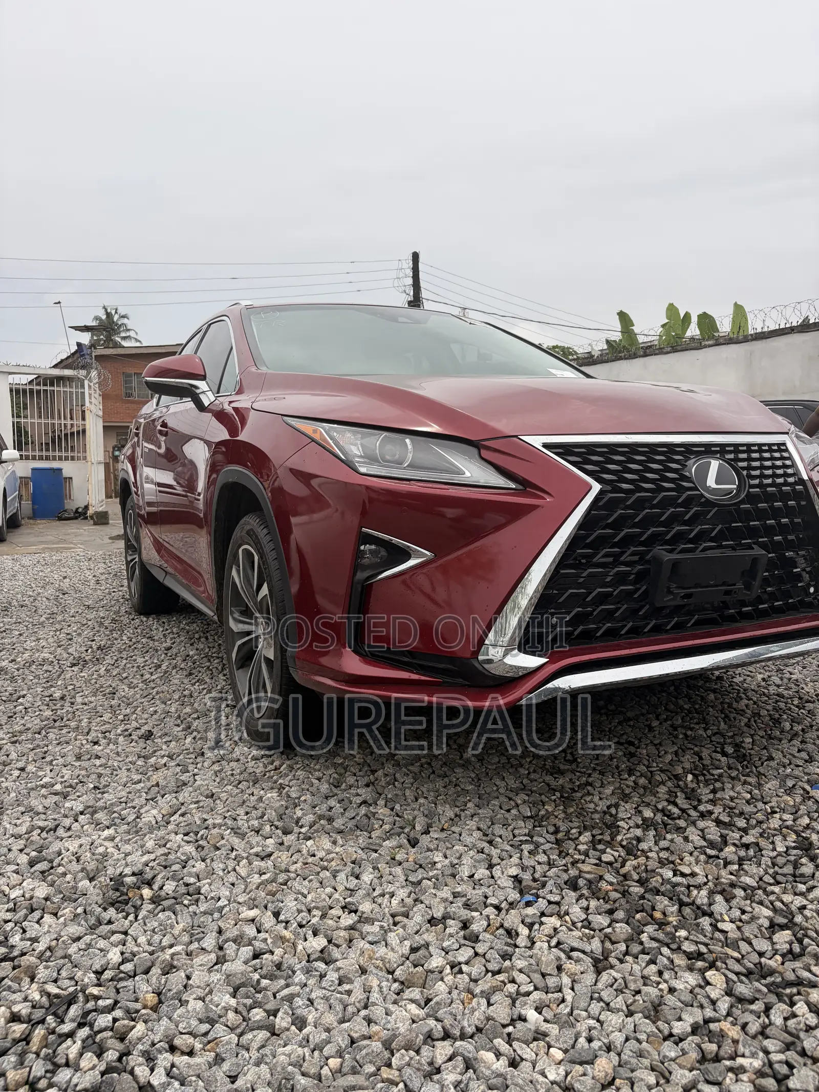 Lexus RX 350 AWD 2017 Red