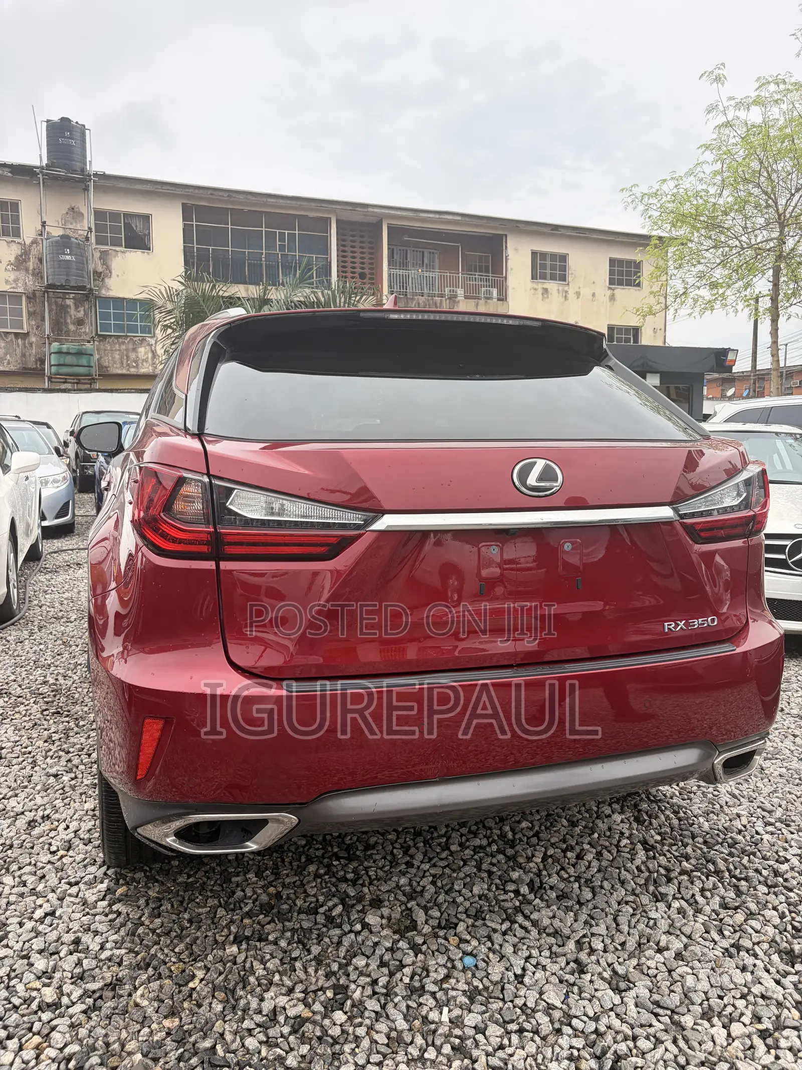 Lexus RX 350 AWD 2017 Red