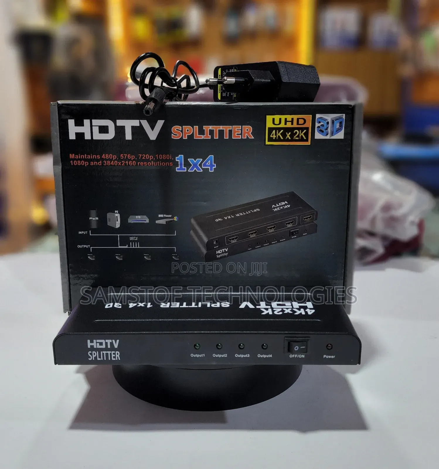 4 Port Hdmi Splitter