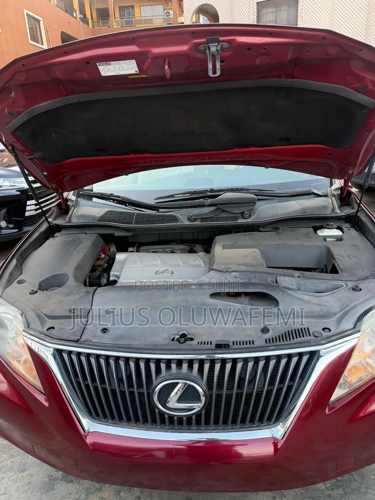 Lexus RX 2010 Red
