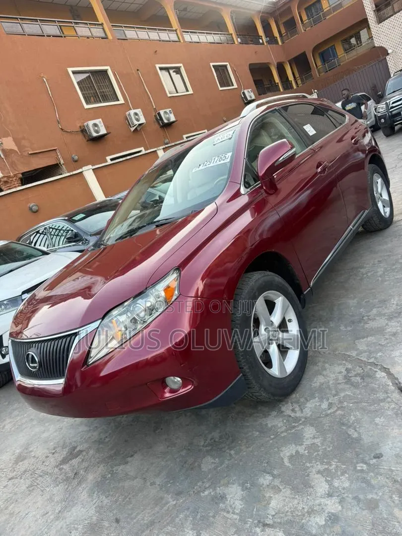 Lexus RX 2010 Red