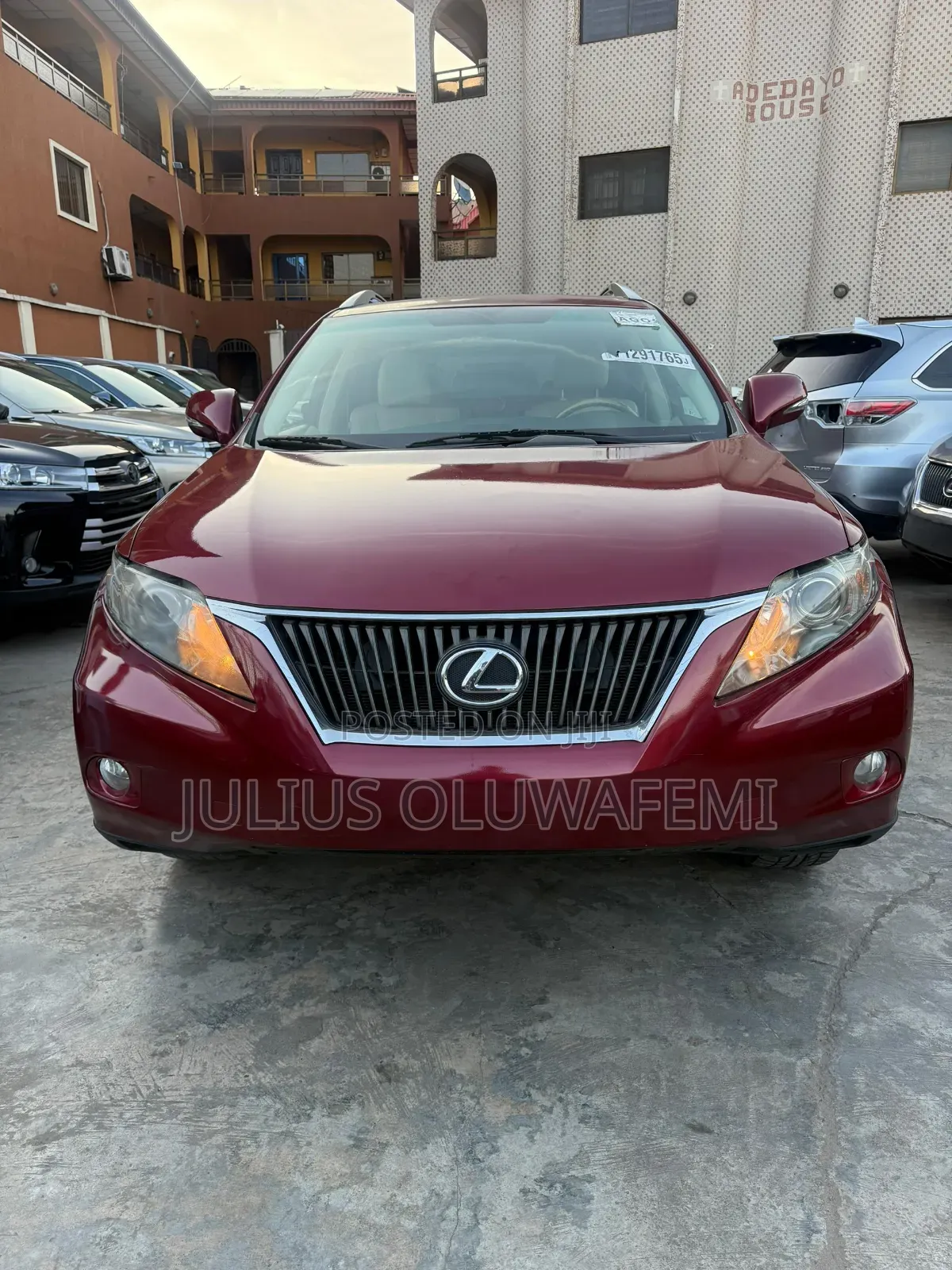 Lexus RX 2010 Red