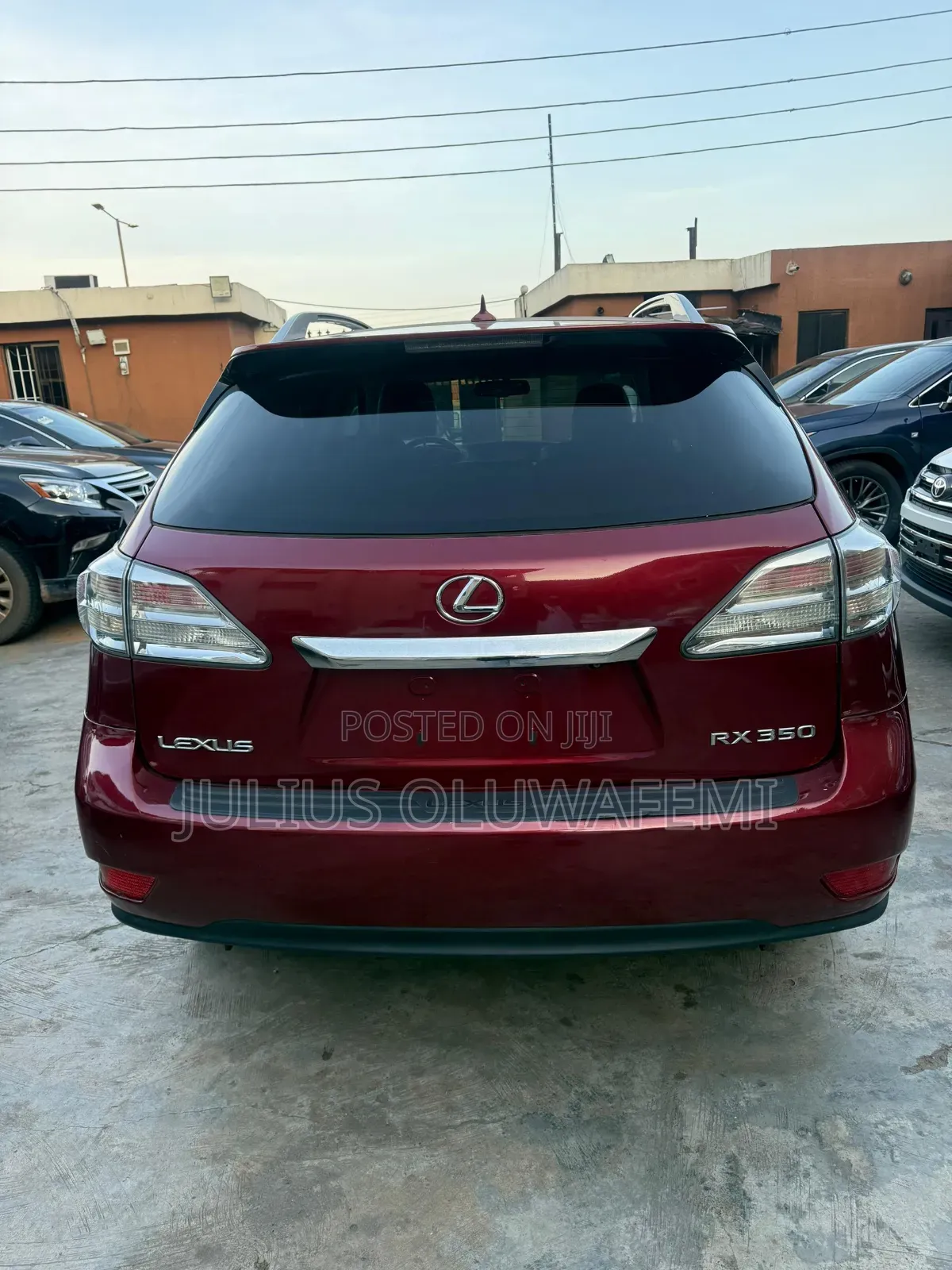 Lexus RX 2010 Red