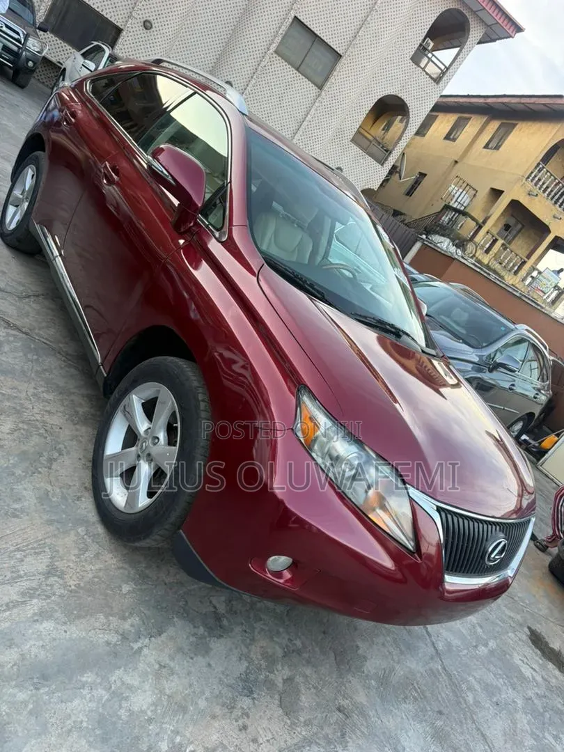 Lexus RX 2010 Red