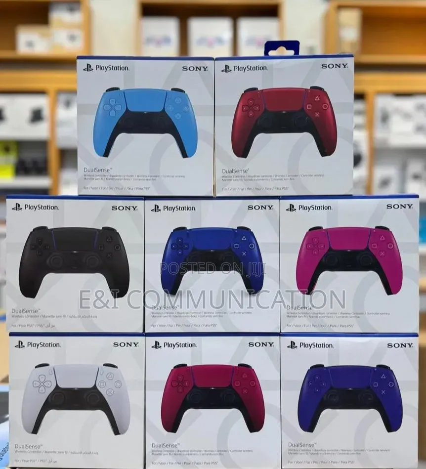 Sony Ps5 Controller Red Color, Ps5 Pad.