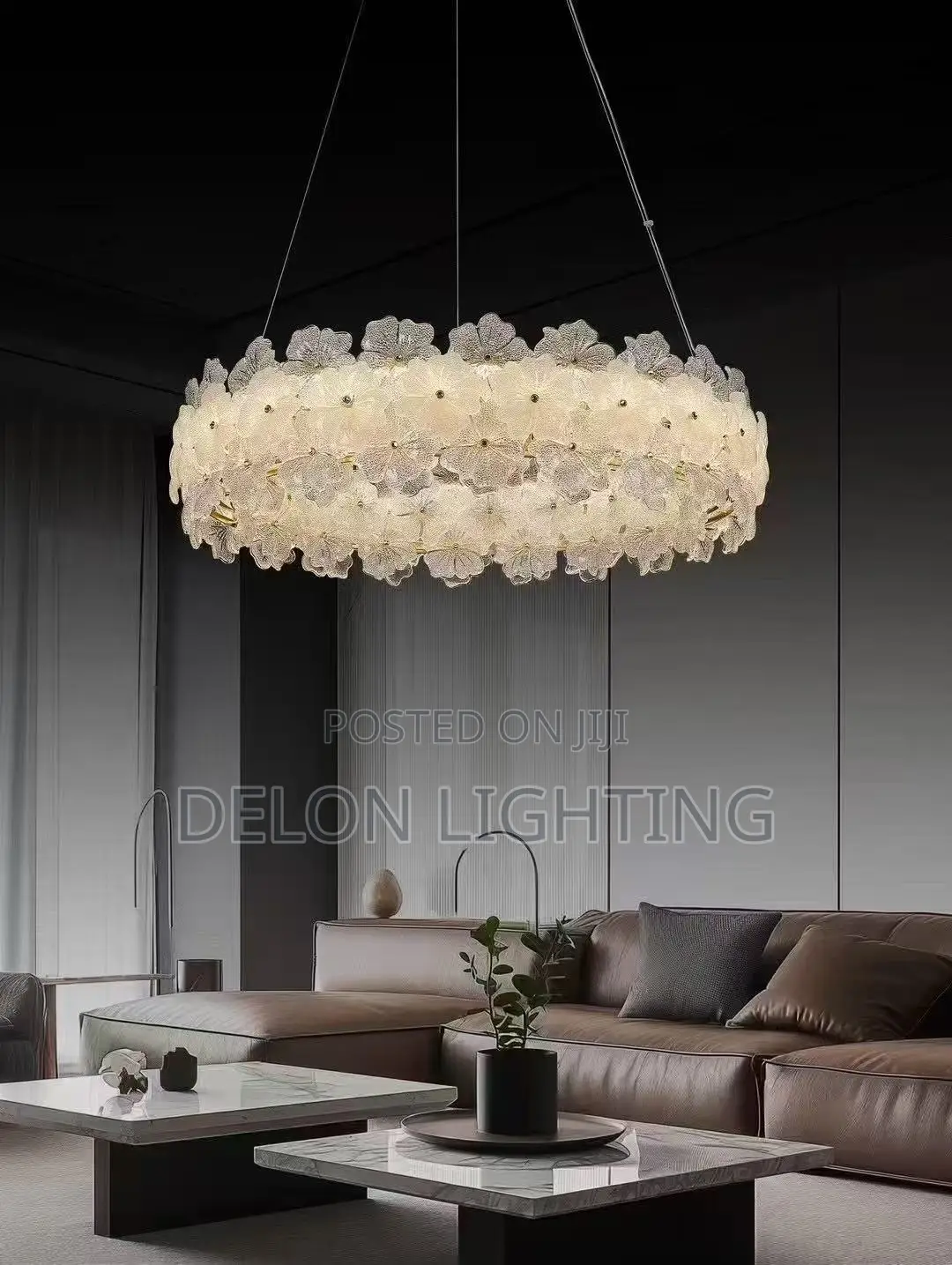 Glass Chandelier