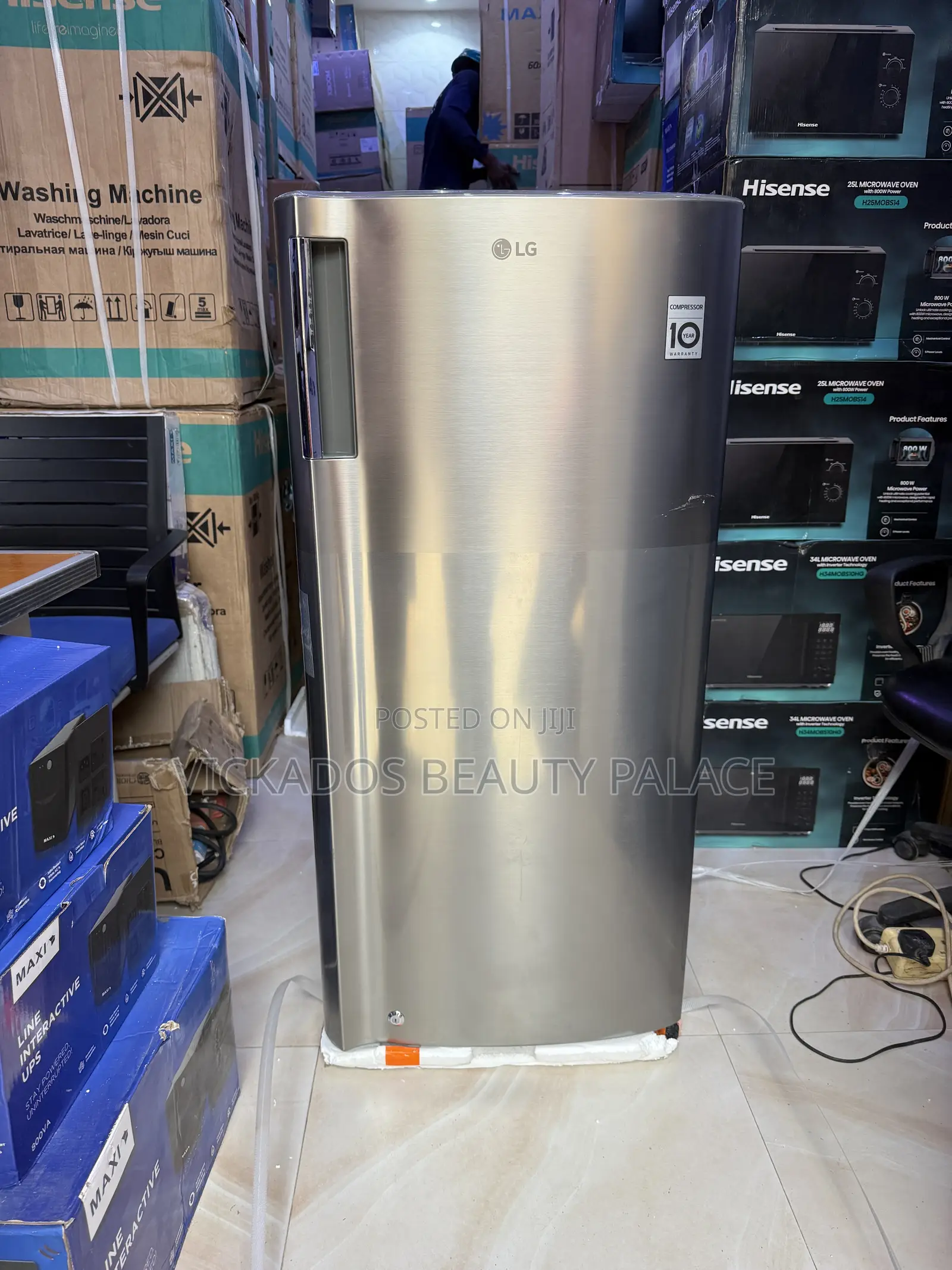 Lg 169l Single Door Smart Inverter Refrigerator | Ref 201 SLBB