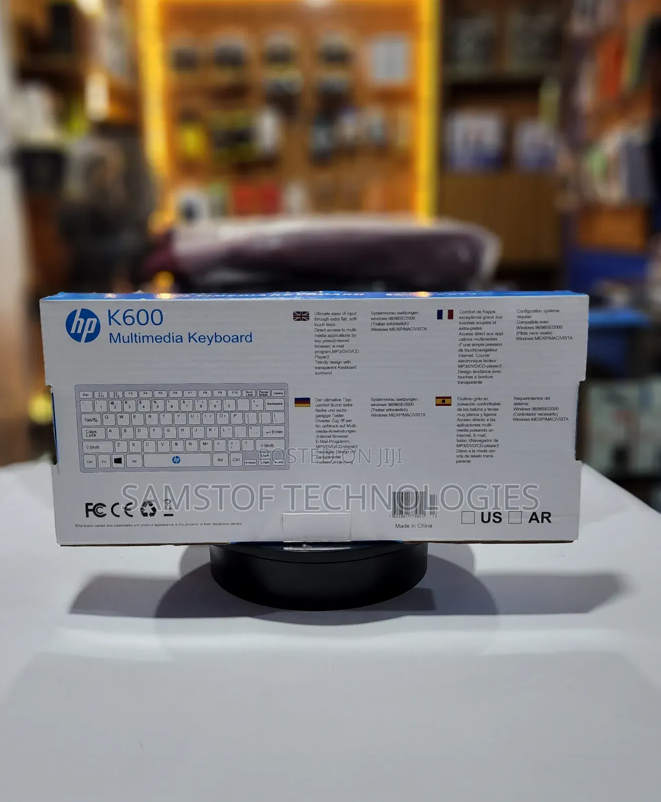 Hp Wired Usb Mini Multimedia Keyboard