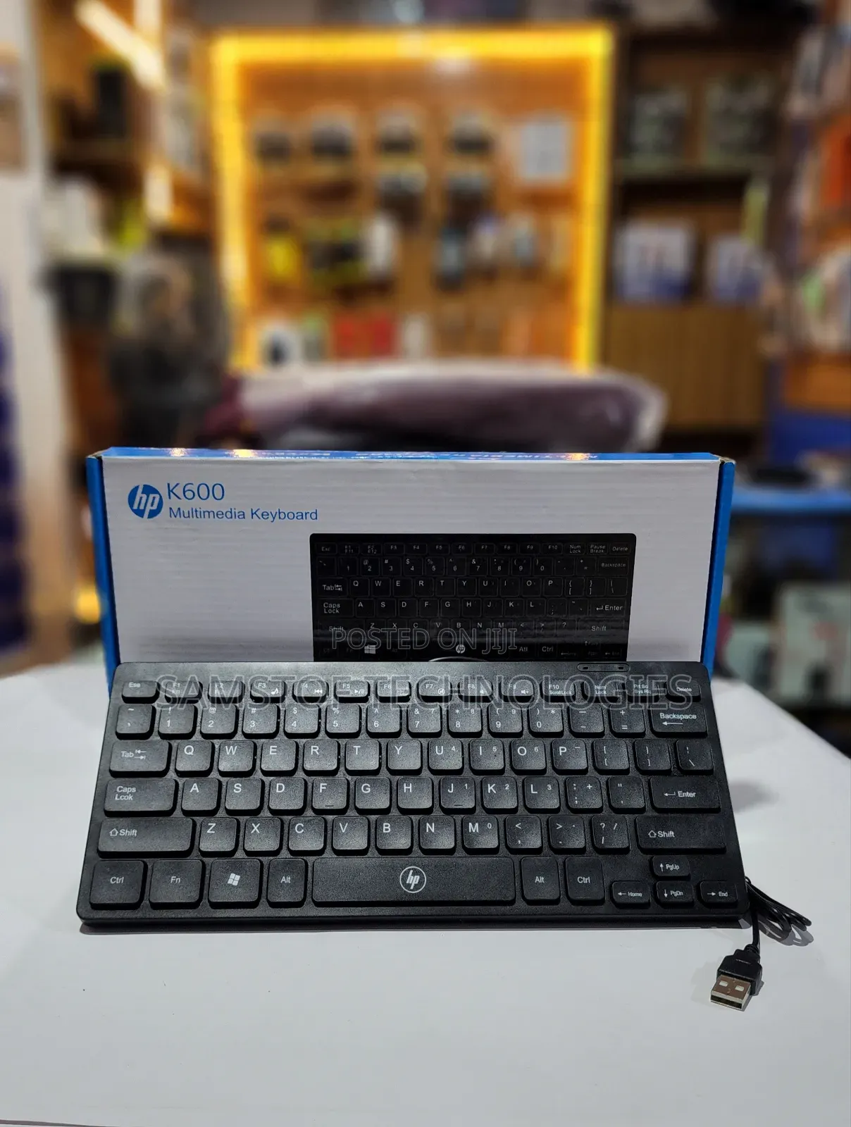 Hp Wired Usb Mini Multimedia Keyboard