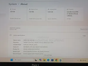 Laptop Dell Latitude 7490 8GB Intel Core i7 SSD 256GB