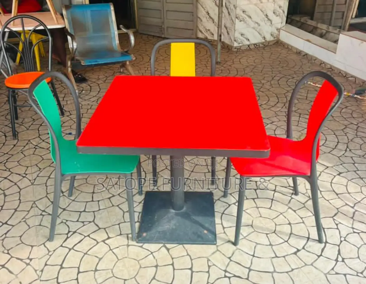 Restaurant Chairs and Table